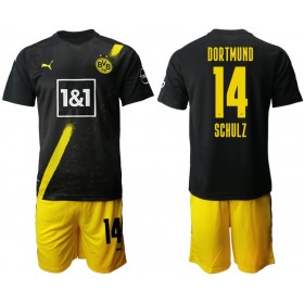 Borussia Dortmund Dres Nico Schulz 14 Dječji Gostujući 2020/21 Kratkih Rukava